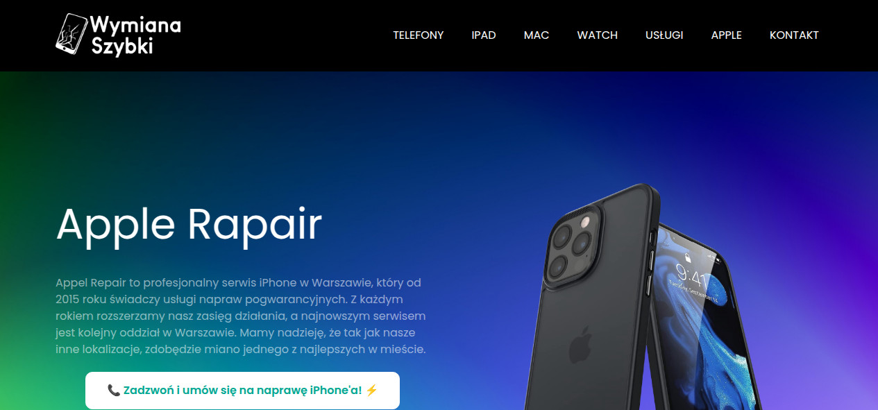 Serwis Apple Warszawa – Wymiana-Szybki.pl